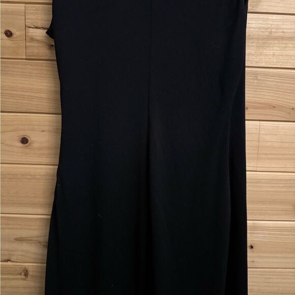 Y2K Vintage La Belle Size Medium White Ruffle Trim Sleeveless Dress Whimsigoth - Picture 9 of 11